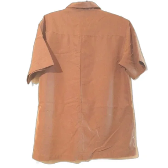 O'Neil Men's Dress Shirt Brown  Size M - Picture 7 of 13